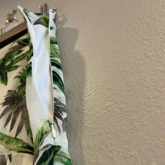 Love Riche Sheer Tropical‎ Palm Mini Maxi Skirt Size Medium - Picture 7 of 14